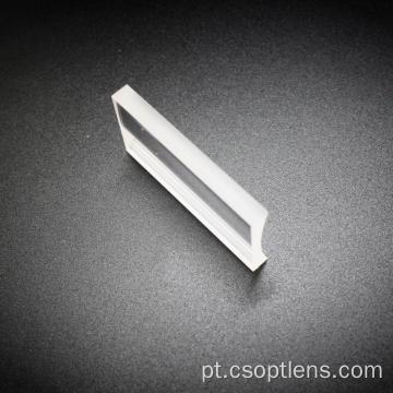 Lentes cilíndricas plano-côncavas de estilo retangular de 75 mm